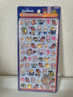 新品未開封　正規品　ズートピア　ミニ　ディズニーミニ　ボンボンドロップシール