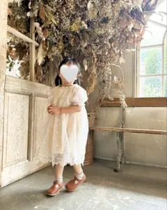 女の子　セレモニー　レースドレス