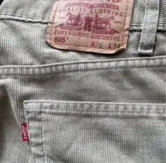 Levi’s 505 リーバイス コーデュロイパンツ ベージュW36 古着