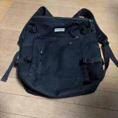 KANGOL 黒バックパック　リュックのサムネイル