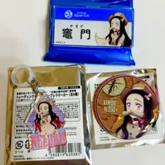 日*0様 鬼滅の刃　サンシャイン　ネームバッジ　缶バッジ　アンブレラマーカー　竈