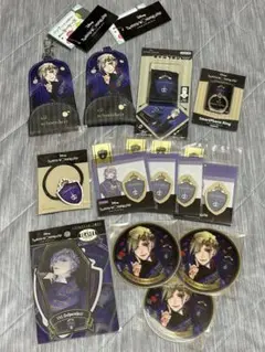 ツイステ キーケース キャラフキン スマホリング ヘアポニー 付箋 ヴィル