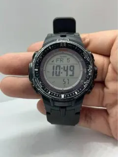 サファイアガラス・カーボンバンド カシオ プロトレック PRW-S3000 