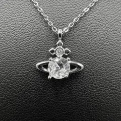 美品 Vivienne Westwood ネックレス シルバー r8218