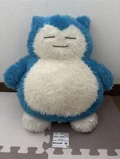 ポケモン　めちゃもふぐっとくつろぎタイムぬいぐるみ　カビゴン