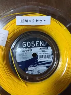 ゴーセン エッグパワー124 12Ｍ×２セット