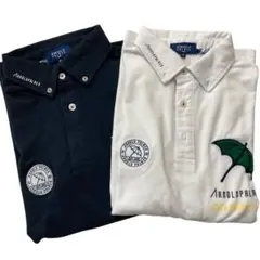 アーノルドパーマー ロゴ ポロシャツ 2枚セット Mサイズ