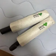 GREEN DA・KA・RA 親子用 日傘 2本セット