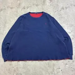 ヒ*ン様 POLO by RALPH LAUREN サーマルロンT XL ネイビのサムネイル