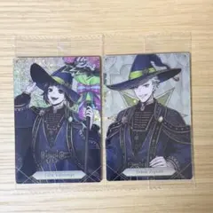 ツイステ　リリア　セベク　ツインウエハース7　カード　ブルーム　2枚