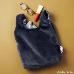 リンネル 2026年 2月号 付録 ミッフィー ふわもこファーバッグ