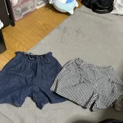 GU ユニクロ　ハーフパンツ　140 女児