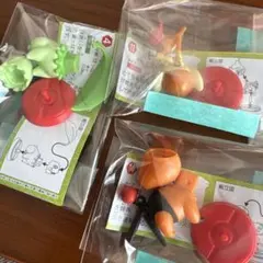 チョコエッグ ポケモン 旅立ちの３匹 チコリータ ポカブ ヒコザル 3個セット