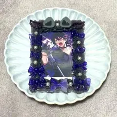 ♡硬質デコケース 黒クリア♡