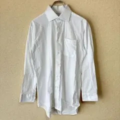 AOKI LES MUES 長袖シャツ　ワイシャツ　ビジネス　ホワイト　シンプル