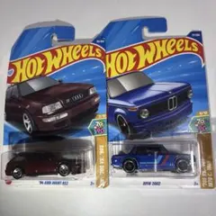 Hot Wheels Audi　BMW 2台セット