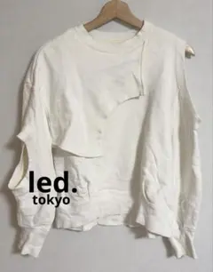 led.tokyo ランダムホールスウェットトップス