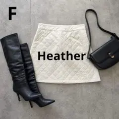 n680【Heather】キルティングミニスカート インパンのサムネイル