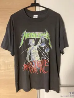 METALLICA AND JUSTICE FOR ALL ツアーTシャツ　XL