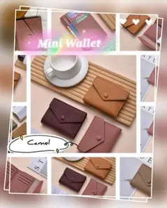 財布　ミニ財布　折りたたみ　カードケース　カード　ミニウォレット　ミニサイズ