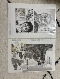 キングダム 複製原画 信 羌瘣 - メルカリ