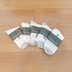 未使用 靴下 ショート丈ソックス 5足セット 23cm～25cm