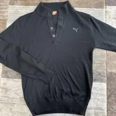 PUMA ブラック ポロセーター