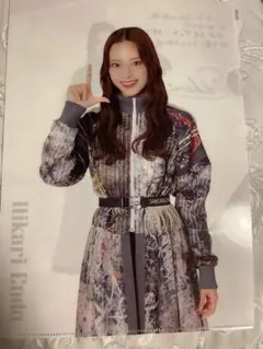 櫻坂46 遠藤 光莉　クリアファイル　ローソンくじ