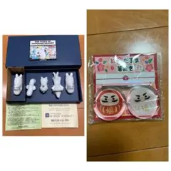 ムーミン 箸置き 5点セット と紅白だるま箸置き2個の箸置きセット