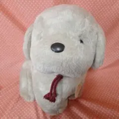 うめ吉 BIG 特大 ぬいぐるみ ベージュ 1983 犬 レトロ 当時物 - メルカリ