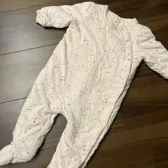 GAP 星柄ロンパース 3-6ヶ月　足つき　冬用
