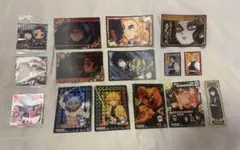 鬼滅の刃 ステッカー&カード15枚セット