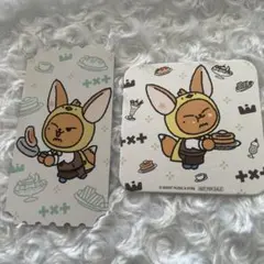 TXT　プルバトゥカフェ　ファンチュン　ノベルティ　チケットカード　コースター