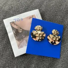 【最安値】レトロ風 70’s イヤリング my little box