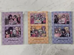 プロセカ　メロパレ予約特典　ニーゴ　ワンダショ　レオニ　カード