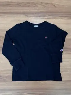 Champion ブラック 長袖カットソー 130