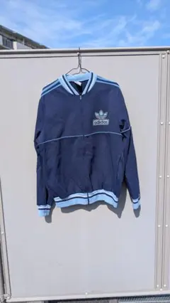 70s adidas VENTEX ネイビー トラックジャケット Mサイズ