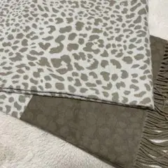 レオパード柄　マフラー