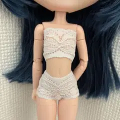 .*⿻ オビツ22 下着 藍白 ⿻*.