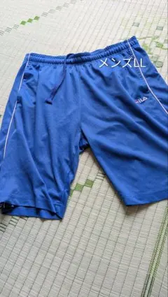 FILAメンズ青いショートパンツsizeLLのサムネイル