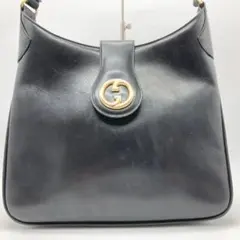 GUCCI インターロッキング 2way ショルダーバッグ ワンショルダー