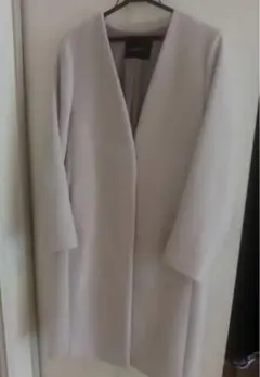 定価23150円 ✴︎UNITED ARROWS  ノーカラーロングコートMサイズ