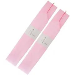 新品送料無料　腰紐広幅ピンク2本セット　ポリエステルこしひも　モスリン　着付小物