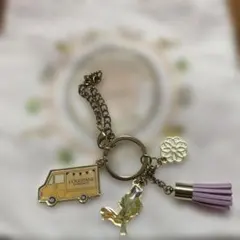 ロクシタンキーホルダー　ミニバッグ付き
