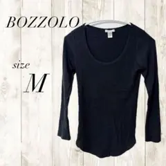 BOZZOLO ブラック 長袖 Tシャツ M レディース