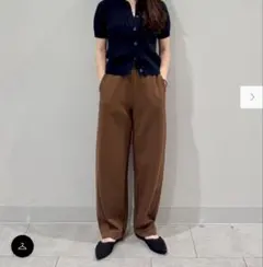UNIQLO ドライスウェットカーブパンツ S ブラウン