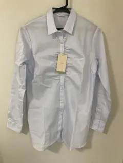 オリヒカ　ブルーストライプシャツ
