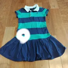 Ralph Lauren 半袖ワンピース 6 ストライプ