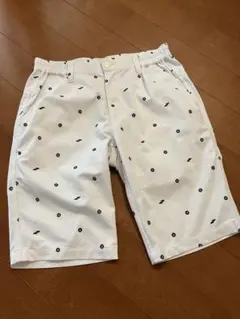 IGNIO ハーフパンツ ホワイト M モノグラム