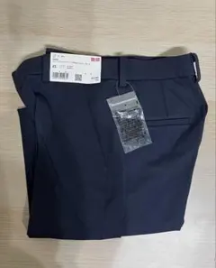 UNIQLO新品未使用 スマートアンクルパンツXS丈長め69NAVY
